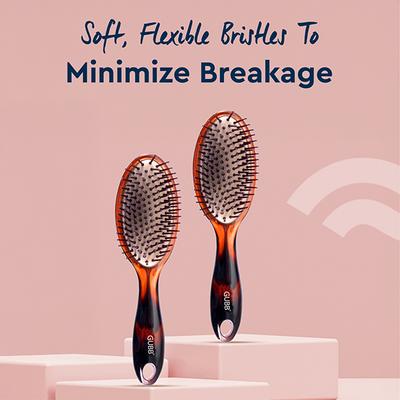GUBB Oval Cushioned Hair Brush - Large 140 gm - Hair Brushes