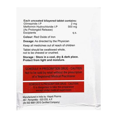 GLIMI DM FORTE Tablet 15's - Diabetes-Ant