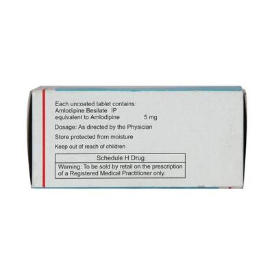 Calchek 5mg Tablet 10'S - Angina