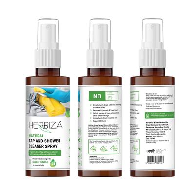 Herbiza Natural Tap and Shower Cleaner Spray 200 ml - Others