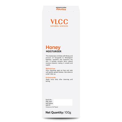 VLCC Honey Moisturiser Normal to Dry Skin 100ml - Face Moisturizers