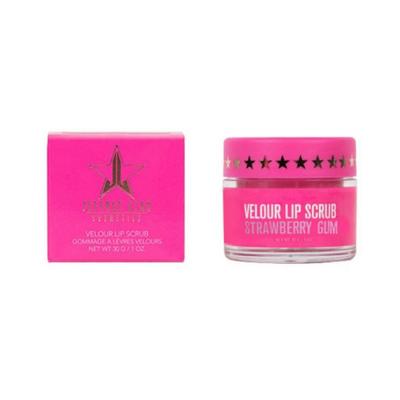 Jeffree Star Cosmetics Velour Lip Scrub Strawberry Gum 30 gm - Scrubs & Exfoliants