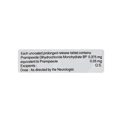 Pramirol SR 0.26mg Tablet 10'S - Parkinsonism-Apd