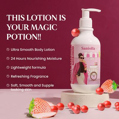 Saniolla Wild Berries Body Lotion 300 gm - Lotions & Creams