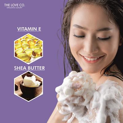 The Love Co. Luxury Lavender Body Wash for Women - Lavender Shower Gel - Luxury Bath & Shower Gels for All skin Types 250 ml - Shower Gels & Body Wash