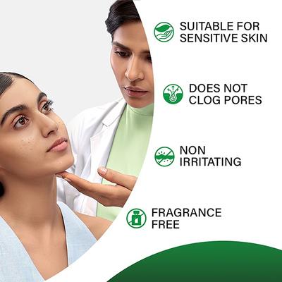 Novology Acne Light Moisturizing Gel for Oily, Acne Prone Skin - Upto 100 Hours of Hydration 50 gm - Face Moisturizers