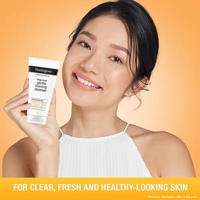 Neutrogena Deep Clean Gentle Foaming Cleanser 8% Amino Micellar for Normal To Sensitive Skin 50gm - Face Wash & Cleansers