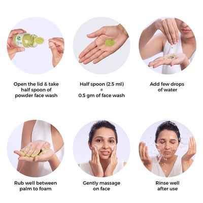 Brillare Real Neem Face Wash For Acne Prone Skin 45 gm - Face Wash & Cleansers