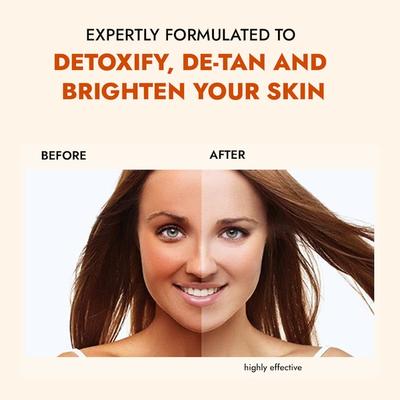 Alziba Cares Face Wash - De-Tan Grapefruit & Saffron Extracts 100 ml - Face Washes