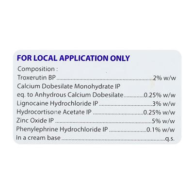 PILEDAC PLUS Cream 30gm - Haemorrhoid-Ano