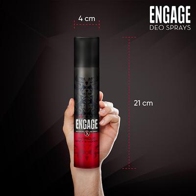 Engage Intrigue for Him Deo 150 ml - Men Deodorants/Roll-Ons