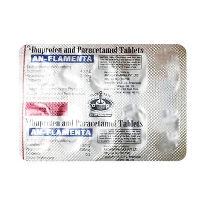 AN FLAMENTA Tablet 10's - Pain relief-Nsa