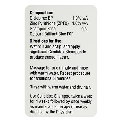 CANDIDOX Shampoo 100ml - Fungal Infections-Tps