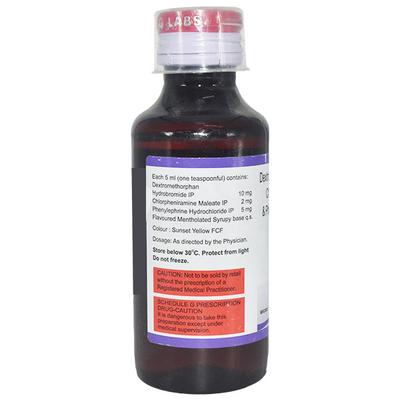 Ventryl D Cough Syrup 100ml - Cough And Cold-Cou