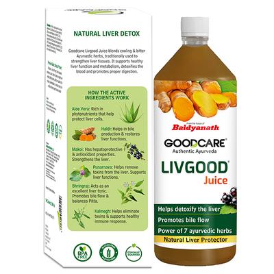 Goodcare Livgood Natural Liver Protector Juice 1000 ml - Personal Care (Ayush)