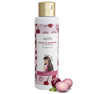 Skivia Onion Oil Shampoo With Reetha & Keratin 200 ml - Shampoos