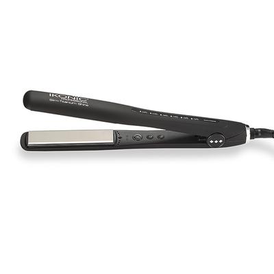 Ikonic Hair Straightener - Slim Titanium Shine Black & Silver 982 ml - Straighteners