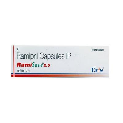 Ramisave 2.5mg Capsule 10'S - Hypertension-ACE