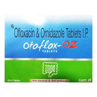 OTOFLOX OZ Tablet 10's - Bacterial Infections-Qui