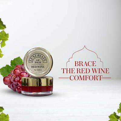 Luxuriate Red Wine Lip Balm 8 gm - Lip Balms