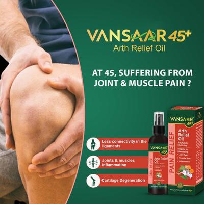 Vansaar 45+ Arth Relief Oil 100 ml - Speciality Medicines