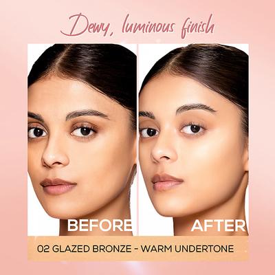 Renee Cosmetics Lumi Glow Highlighting Foundation Glazed Bronze 30 ml - Foundation