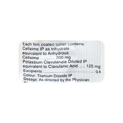 Omnix CV 200mg Tablet 10'S - Bacterial Infections-Cep