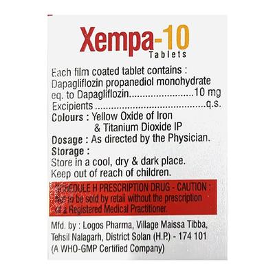 XEMPA 10 Tablet 14's - Diabetes-Ant