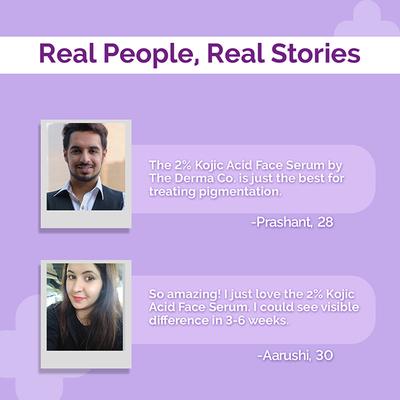 The Derma Co. 2% Kojic Acid Face Serum with 1% Alpha Arbutin & Niacinamide for Dark Spots And Pigmentation 10 ml - Face Serum