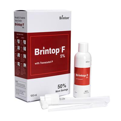 Brintop F 5% Topical Solution 100ml - Hair Loss-Oth