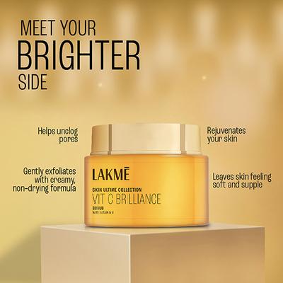 27630 - Lakme 9 to 5 Vit C+ Scrub 50 gm - Scrubs & Exfoliants