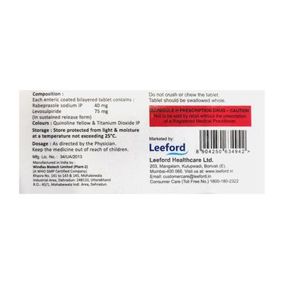RENVORAB 40 SL Tablet 10's - General-P