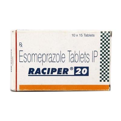 Raciper 20mg Tablet 15'S - Ulcer/Reflux/Flatulence-Aaa
