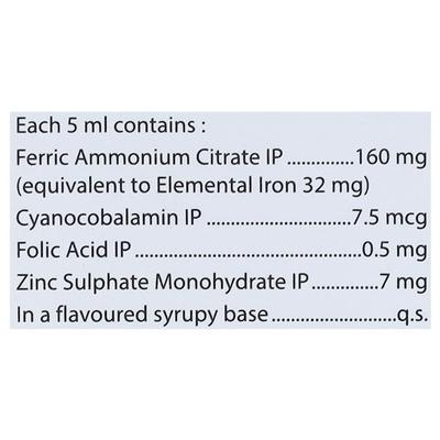 REDION Syrup 200ml - Iron Supplement/Anaemia-Vma