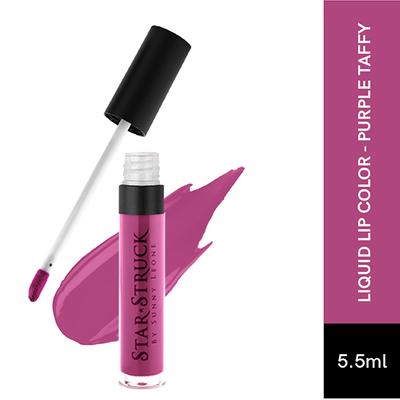 Star Struck By Sunny Leone Liquid Lip Color - Purple Taffy 5.5 ml - Lip Glosses