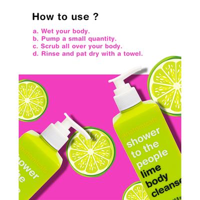 Anatomicals Lime Body Cleanser 300 ml - Shower Gels & Body Wash