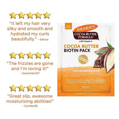 Palmer's Cocoa Butter & Biotin Length Retention Biotin Pack 60 gm - Conditioners