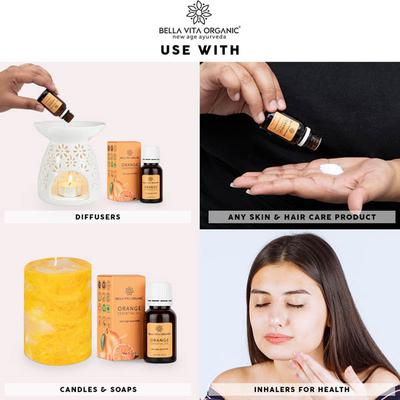 Bella Vita Organic Orange Essential Oil 15 ml - Massage Oils