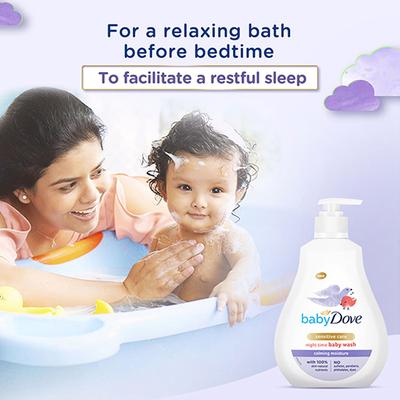 Baby Dove Calming Moisture Night Time Baby Wash 400 ml - Creams, Lotions & Oils