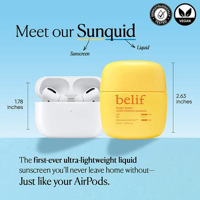 Belif Super Drops Multivitamin Sunquid SPF 50+ PA++++ 50 ml - Face Sunscreen