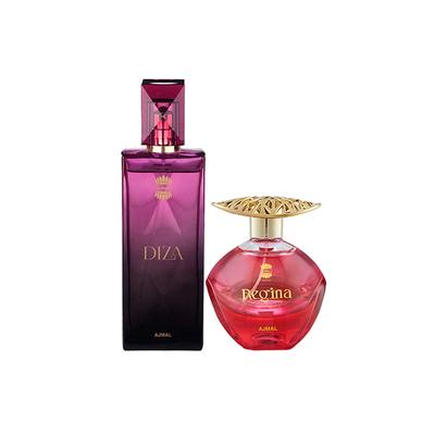 Ajmal Diza EDP Fruity Floral Perfume And Regina EDP Floral Fruity Perfume 200 ml - Women Perfumes (Edt/Edp)