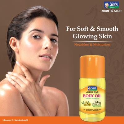 Allen Body Oil 200 ml (Pack of 2) 1's - Personal Care (Ayush)