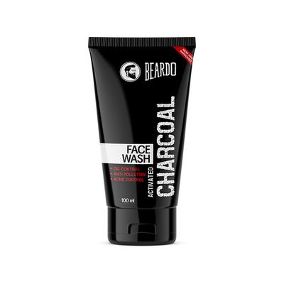 Beardo 3-in-1 Face Wash - Activated Charcoal 100ml - Face Wash & Cleansers