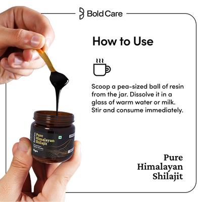 Bold Care Pure Himalayan Shilajit 10 gm - Other Supplements