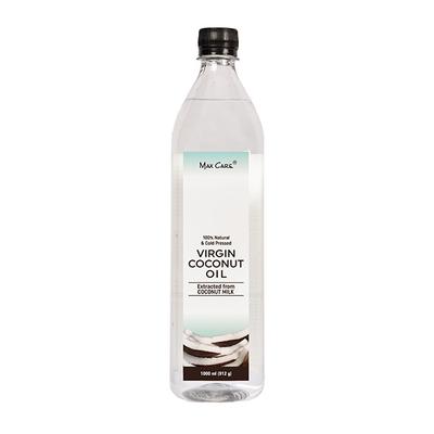Max Care Cold Pressed Virgin Coconut Oil 1000 ml - Hair Oils