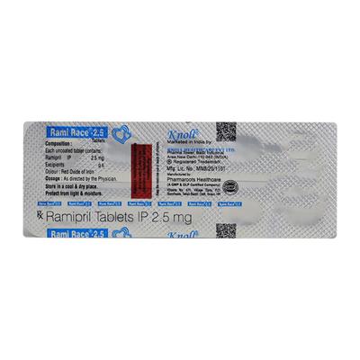 RAMI RACE 2.5 Tablet 10's - Hypertension-ACE