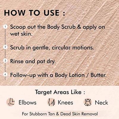 Mcaffeine Smoky Pumpkin Spice Body Scrub 175 gm - Scrubs & Exfoliants