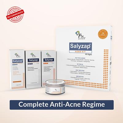Fixderma Salyzap Acne kit 150 gm - Lotions & Creams