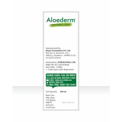 Aloederm Moisturizing Lotion 200 ml - Lotions & Creams
