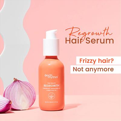 Earth Rhythm Onion, Curry Leaf & Tamanu Oil Hair Serum 10 gm - Hair Serums